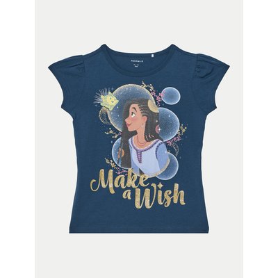 NAME IT T-Shirt 13239531 Dunkelblau Regular Fit