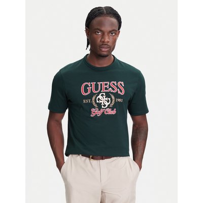 Guess T-Shirt M5YI22 K8FQ4 Grün Regular Fit