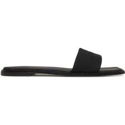 Pantoletten Calvin Klein Flat Slide - He HW0HW02378 Schwarz