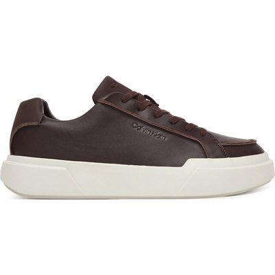 Sneakers Calvin Klein Chunky Cupsole Lace Up Lth Pinch YM0YM01454 Dunkelrot