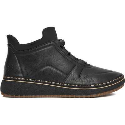 Halbschuhe Rieker 50961-00 Schwarz