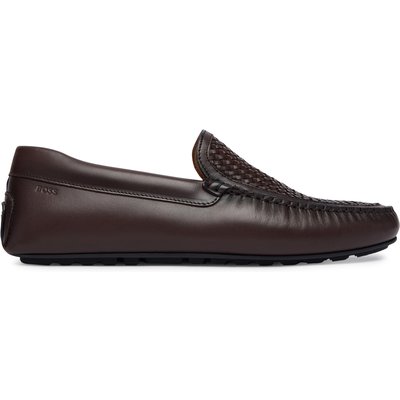 Mokassins BOSS Noel 50563133 Braun