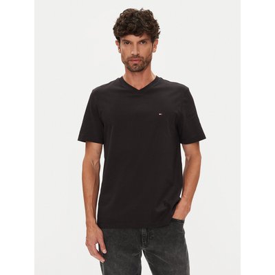 Tommy Hilfiger T-Shirt Essential MW0MW39249 Schwarz Regular Fit