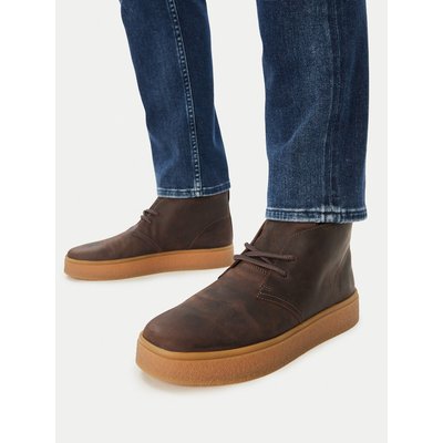 Schnürschuhe Clarks Boxbee Desert 26328235 Braun