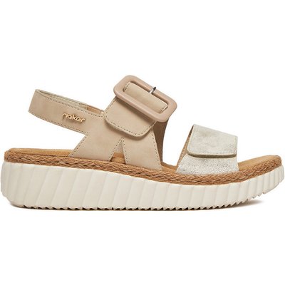 Sandalen Rieker 69260-60 Beige
