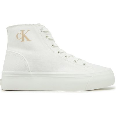 Sneakers aus Stoff Calvin Klein Jeans YW0YW01764 Weiß
