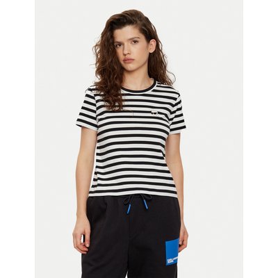 KARL LAGERFELD T-Shirt A1W17099 Schwarz Regular Fit