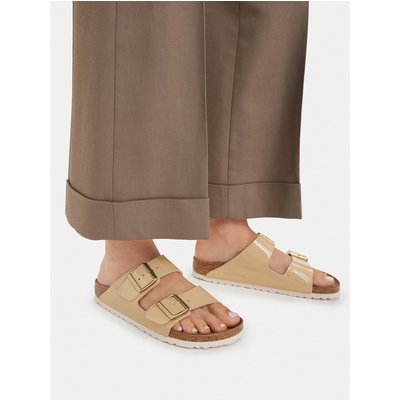 Pantoletten Birkenstock Arizona Bf 1013070 Beige