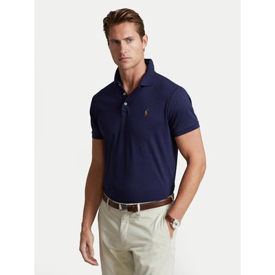 Polo Ralph Lauren Poloshirt 710713130006 Dunkelblau Custom Slim Fit