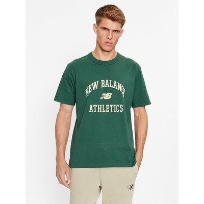 New Balance T-Shirt Athletics Varsity Graphic T-Shirt MT33551 Grün Regular Fit