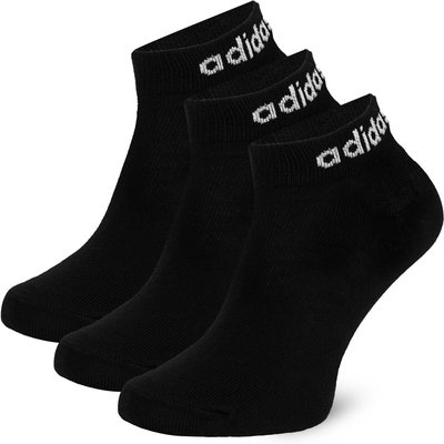 Kurze Socken adidas C-IC1305 3-PACK Schwarz