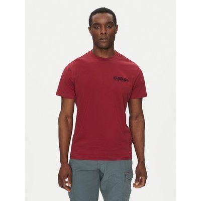Napapijri T-Shirt S-Vignoni NP0A4ILX Rot Regular Fit