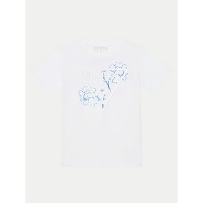 Guess T-Shirt L5GI09K 8HM4 Weiß Regular Fit