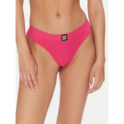 HUGO Stringtanga Thong Rib 50496809 Rosa