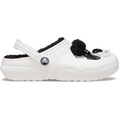 Pantoletten Crocs Classic Lined Iam Panda Bear Clog K 210400 Weiß