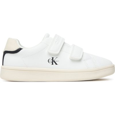 Sneakers Calvin Klein Low Cut Velcro Sneaker V1X9-83440-1355 S Weiß