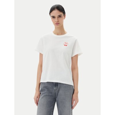 JDY T-Shirt Daisy 15348400 Weiß Regular Fit