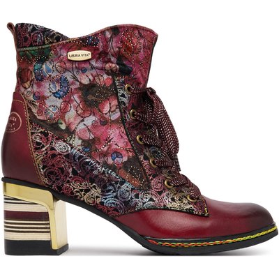 Schnürschuhe Laura Vita Idcorao 12 Dunkelrot