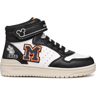 Sneakers Geox J Washiba Boy J46LQE 05411 C0127 D Schwarz