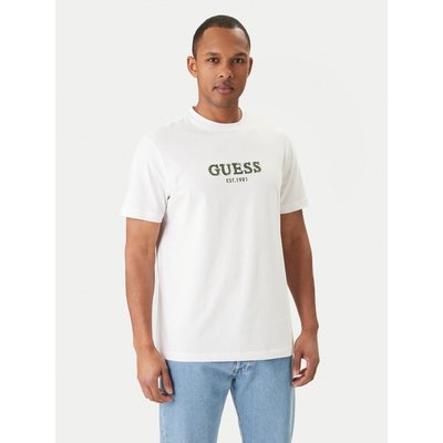 Guess T-Shirt M6GI16 K3032 Weiß Regular Fit