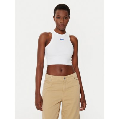 HUGO Top Baby 50511450 Weiß Slim Fit