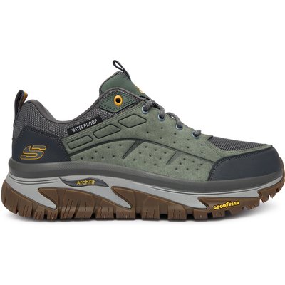 Trekkingschuhe Skechers Arch Fit Road Walker 237688 GRN Khakifarben