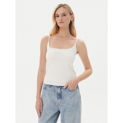 Guess Top V5GP22 J1314 Weiß Slim Fit