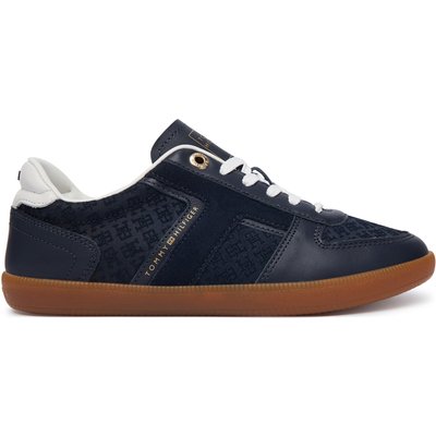 Sneakers Tommy Hilfiger Th Tribeca Sneaker Monogram FW0FW09691 Dunkelblau