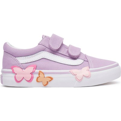 Sneakers aus Stoff Vans Old Skool V Butterfly VN000EBRFSF1 Violett
