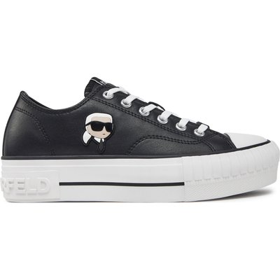 Sneakers aus Stoff KARL LAGERFELD Kampus Max KL60425T Schwarz
