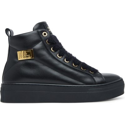 Stiefeletten Elisabetta Franchi High Top Lace Up F4-A9E-0362-1251930 D Schwarz