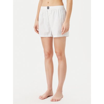 HUGO Pyjamashorts 50531657 Weiß Relaxed Fit
