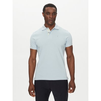 Barbour Poloshirt Tartan MML0012BU44 Himmelblau Regular Fit