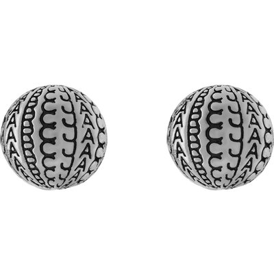 Ohrringe Marc Jacobs The Monogram Stud 2S4JER001J53 Silberfarben