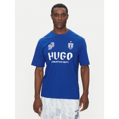 HUGO T-Shirt Nebulop 50541252 Blau Regular Fit