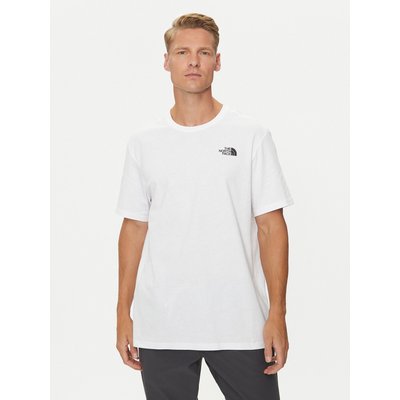 The North Face T-Shirt Redbox NF0A2TX2 Weiß Regular Fit