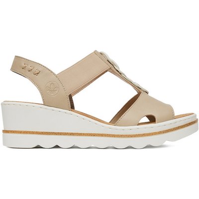 Sandalen Rieker 67498-62 Beige