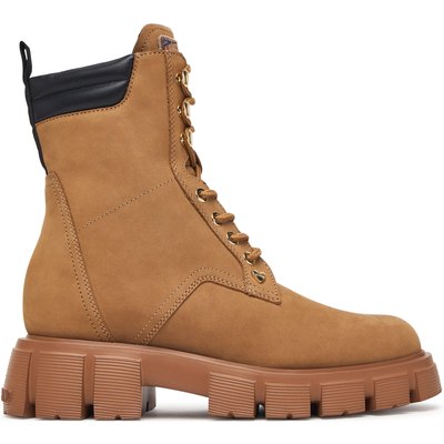 Schnürschuhe LOVE MOSCHINO JA24205G0PIP0200 Hellbraun