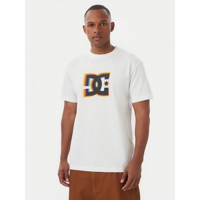 DC Shoes T-Shirt Tracer Star Hss ADYZT05444 Weiß Heritage Fit