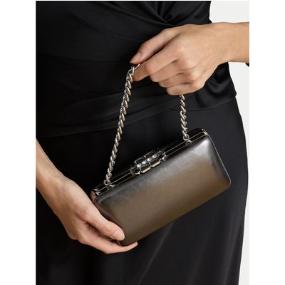 Handtasche LAUREN RALPH LAUREN 431P15648002 Dunkelgrau