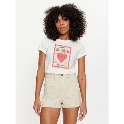 TWINSET T-Shirt 241TT2411 Weiß Regular Fit