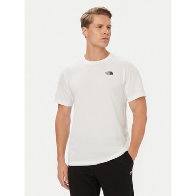 The North Face T-Shirt Evolution Simple Dome NF0A8CZ2 Weiß Regular Fit