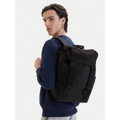 Rucksack Calvin Klein Canvas Mix Backpack LV04D3364G Schwarz