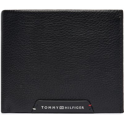 Geldbörse Tommy Hilfiger Th Corp Cc AM0AM14779 Schwarz