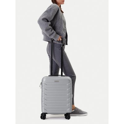 Kabinenkoffer GINO ROSSI GIN-S-003-05-SILVER Silberfarben