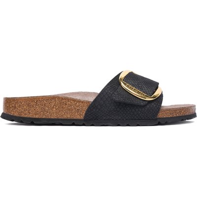 Pantoletten Birkenstock Madrid Big Buckle 1032965 Schwarz