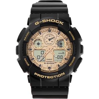 Uhr G-Shock GA-100GGB-1A9ER Schwarz