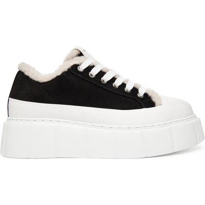 Sneakers aus Stoff Inuikii Matilda Curly 1001.001.0381 Schwarz
