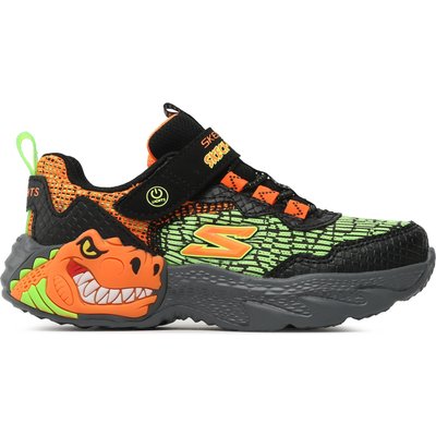 Sneakers Skechers Dino Lights 400615L/BKOR Schwarz