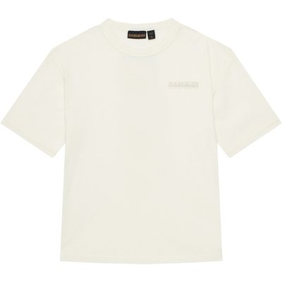 Napapijri T-Shirt S-Ahr NP0A88ZO D Écru Regular Fit
